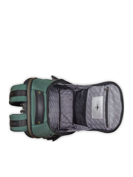 Delsey Раница за лаптоп 13" с USB порт в кафяв цвят 210260223
