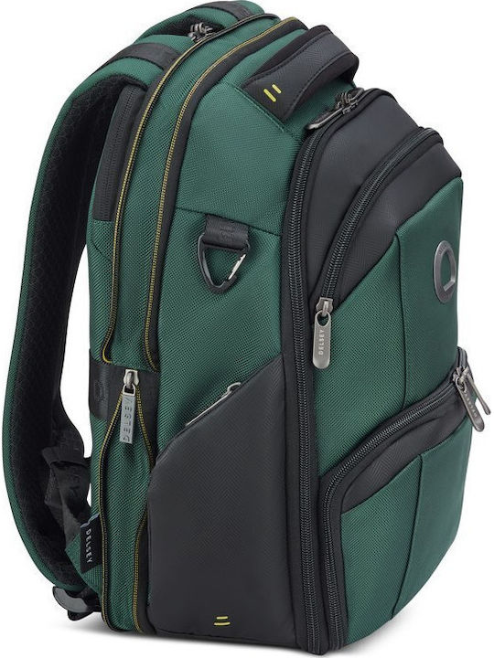 Delsey Раница за лаптоп 13" с USB порт в кафяв цвят 210260223