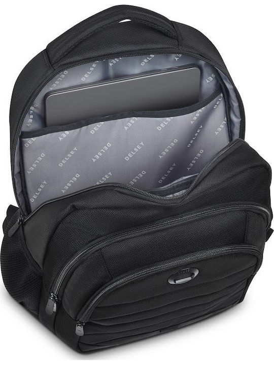 Delsey Раница за лаптоп 15.6" в кафяв цвят 391660600