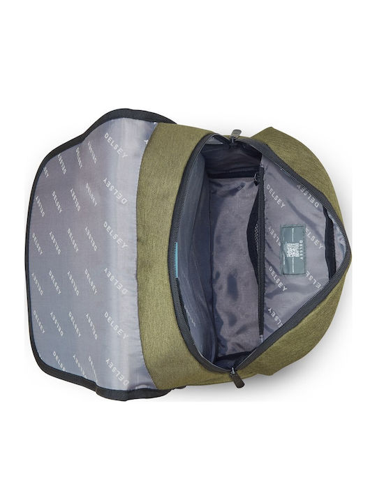 Delsey Раница за лаптоп 15.6" в кафяв цвят 391660403