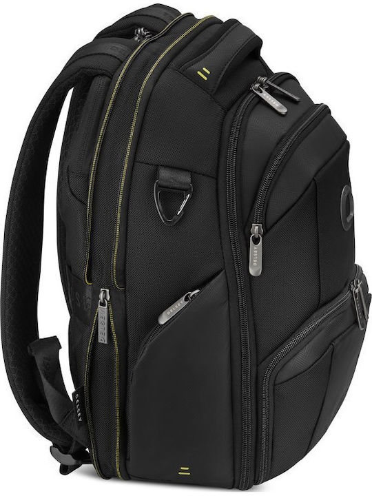 Delsey Раница за лаптоп 13" с USB порт в кафяв цвят 210260200