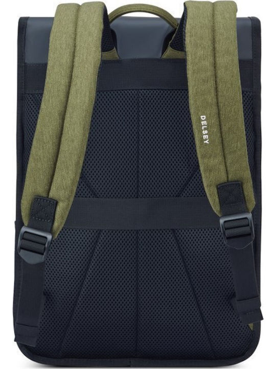 Delsey Раница за лаптоп 15.6" в кафяв цвят 391660403