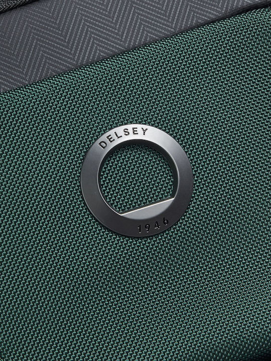 Delsey Раница за лаптоп 15" с USB порт в кафяв цвят 210261023