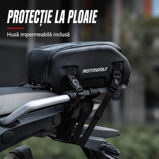 Motowolf Mb10 8l Motorrad-Tanktasche Magnetische Riemen Telefonfach Regenschutz