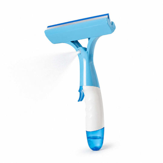 Squeegee Spray Windows Mirrors White-blue