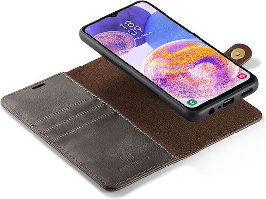 DG.MING Wallet Γκρι (Galaxy A23 4G / Galaxy A23 5G)