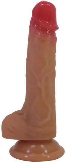 Pretty Love Ρεαλιστικό Dildo με Βεντούζα Flesh