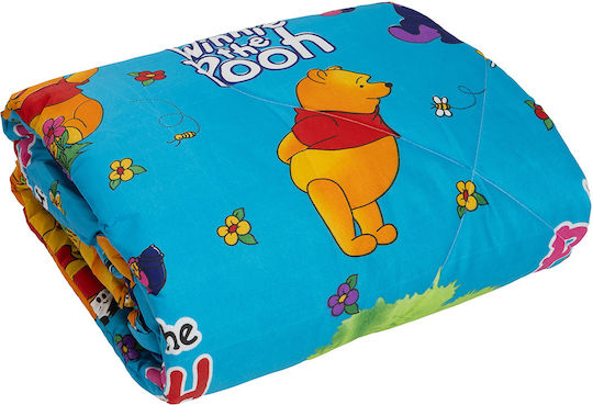 Детско Завивка Еднолицева Winnie The Pooh 160x210см Детско Завивка Еднолицева Winnie The Pooh 160x210см