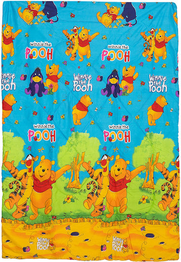 Детско Завивка Еднолицева Winnie The Pooh 160x210см