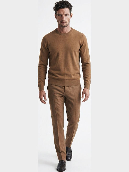 Brauner Herrenpullover
