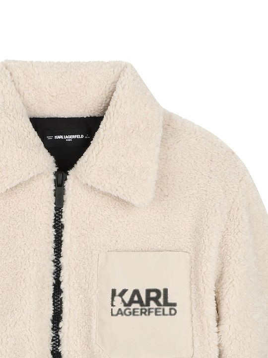 Kids Short Coat Cream