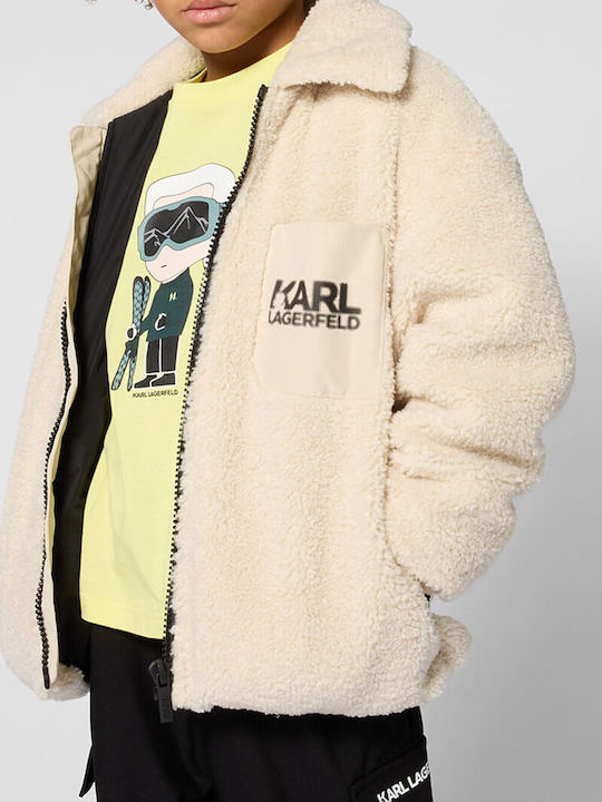 Kids Short Coat Cream