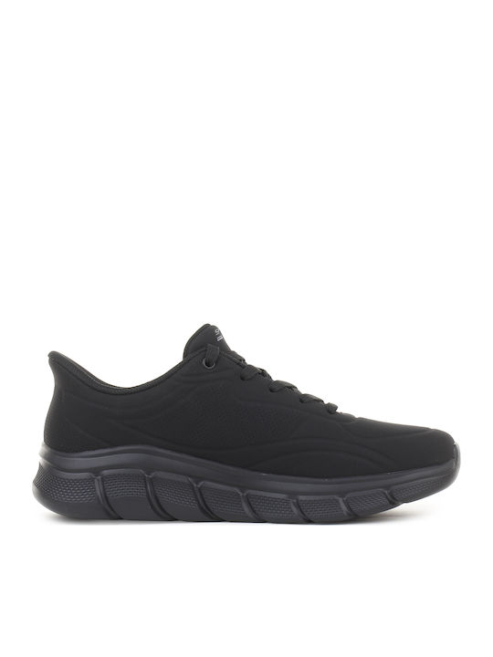 Bobs Sport B Flex Ανδρικά Chunky Sneakers Μαύρα