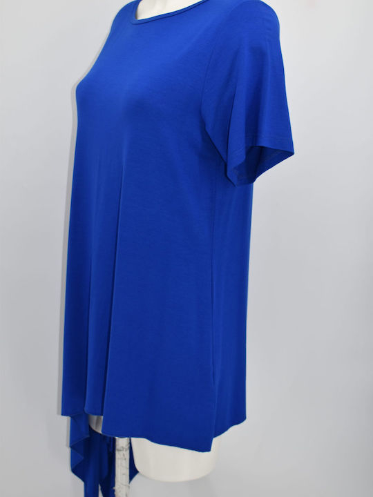 Bluza Asimetrică Damă Albastră K.1275