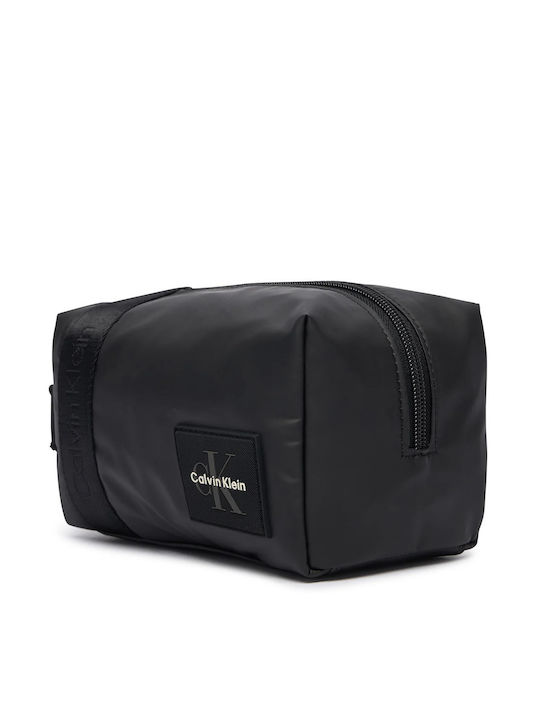 Men's Toiletry Bag Rubberized Dopp Kit Lv04d1293g Black