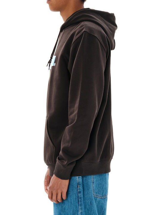 Herren Sweatshirt mit Kapuze Braun 262.EM20.12