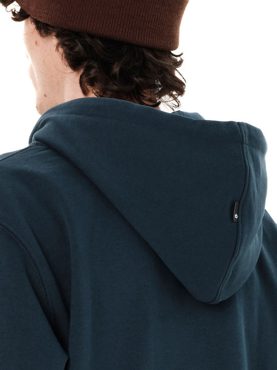 Sweatshirt mit Kapuze Petrol Blau 262.EM20.12