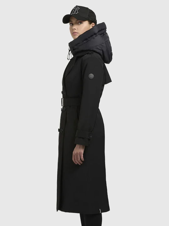Γυναικείο Μπουφάν για Χειμώνα Black