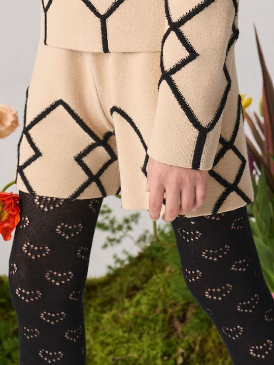 Set de Vară cu Pantaloni Scurți pentru Copii 2 Buc Bej