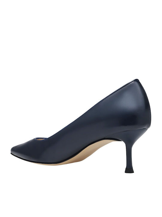 Heels With Medium Blue Heel
