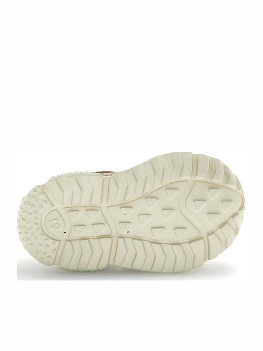 Kids Sneakers Anatomic with Hoop & Loop Closure Gold
