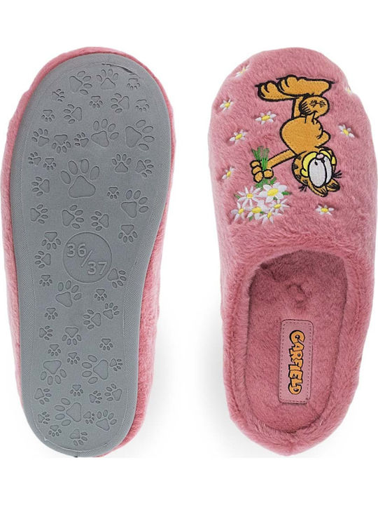 Garfield 10134154 Geschlossene Damen Hausschuhe Rosa
