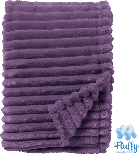 Pătură simplă 160x220cm Violet Pătură simplă 160x220cm Violet