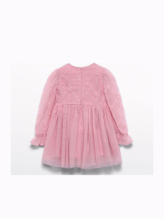 Girls Tulle Dress Pink