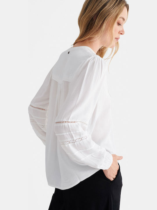 Long Sleeve Women's Shirt White