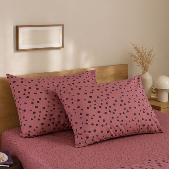 Nef-Nef Homeware Homeware Set Kissenbezüge Dusty Rose 52x72cm