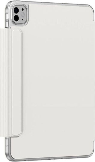 AmazingThing Flip Cover Δερμάτινη Λευκή (Ipad Pro M5 11)