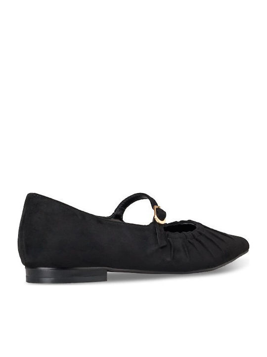 Damen Ballerinas Schwarz