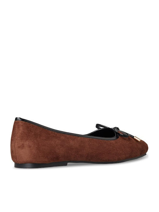 Damen Ballerinas Braune