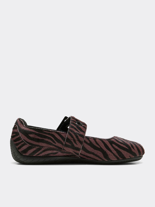 Speedcat Damen Ballerinas Braune