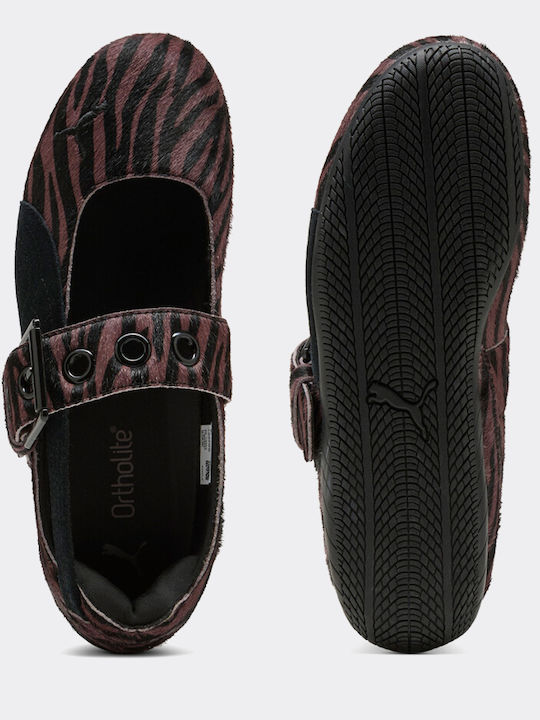 Speedcat Damen Ballerinas Braune