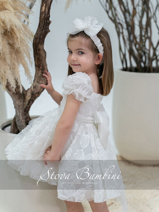 Stova Bambini White Baptism Dress