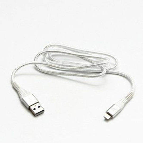 Logo Collection USB-A zu Lightning Kabel Weiß 2m