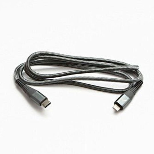 Logo Collection USB-C zu Lightning Kabel Gray 2m