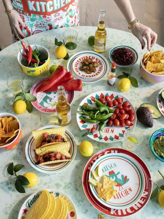 Kitsch Kitchen Ποδιά Κουζίνας Πολύχρωμη