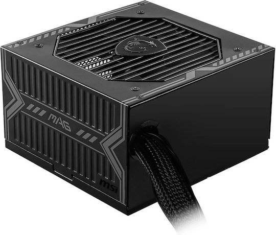 MSI MAG A650BN PCIE5 III 650W Μαύρο Τροφοδοτικό Υπολογιστή Full Wired 80 Plus Bronze
