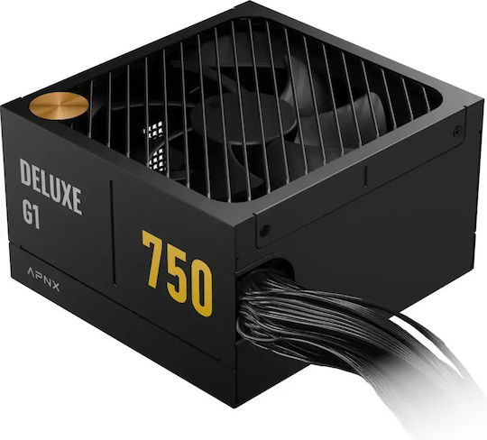 APNX DELUXE G1 750 750W Sursă de Alimentare Neagră