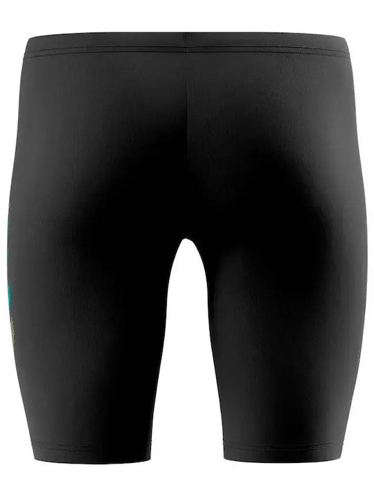 Speedo Medley Logo Αγωνιστικό Jammer Μαγιό Μαύρο