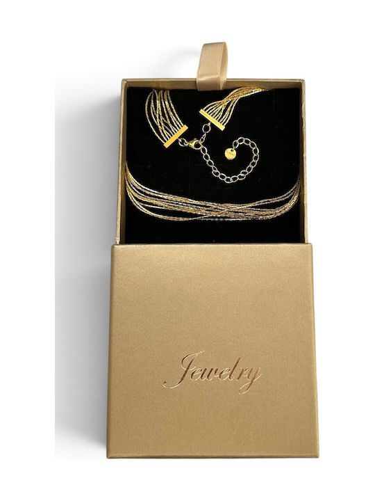 Steel Choker for Photography from Gold Plated Steel