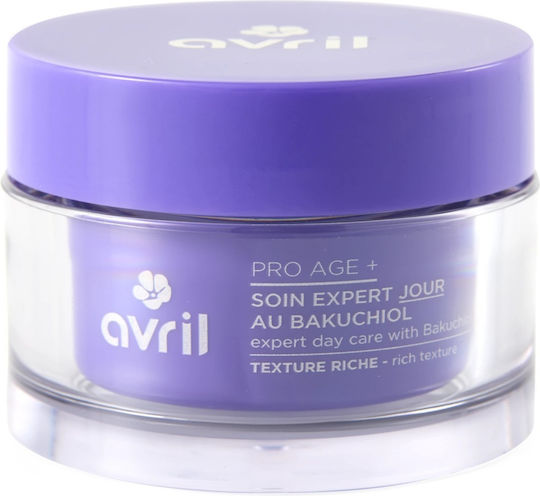 avril Pro Age+ Богата Хидратираща Крем За Лице Дневен С Bakuchiol 50ml
