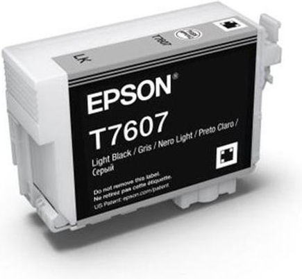 Epson T7607 Оригинален Мастило за мастиленоструен принтер Сив (C13T76074010)