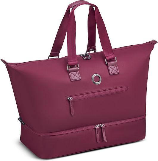 Delsey Пътна Чанта 51lt Кафява Текстилна М61xШ24xВ35см.