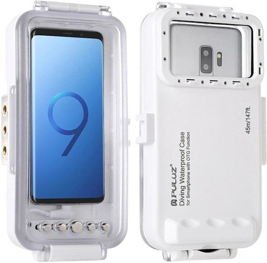 Waterproof Case Puluz 45 M Smartphone Usb-c Port Underwater Photos Videos White