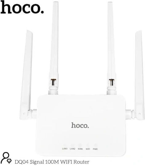 Hoco DQ04 Wireless Router with 3 Ports
