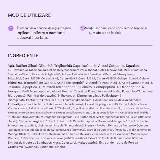 Eqqualberry Plumping Light Cremă de Față pentru Hidratare, Anti-îmbătrânire și Tonifiere cu Retinol și Ceramide 50ml