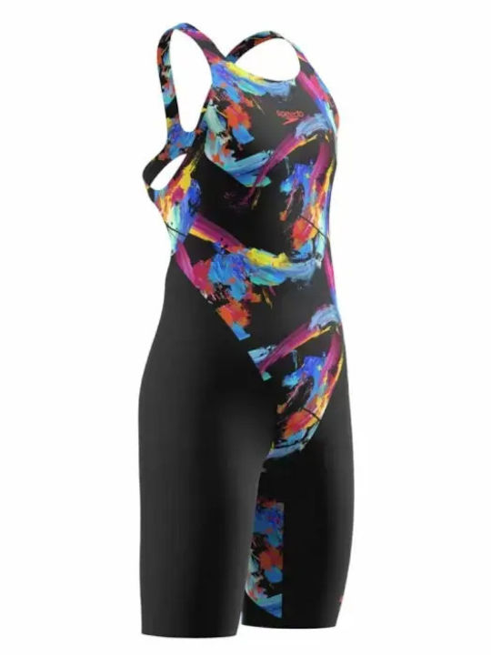Speedo Fastskin Детски бански Jammer Черен